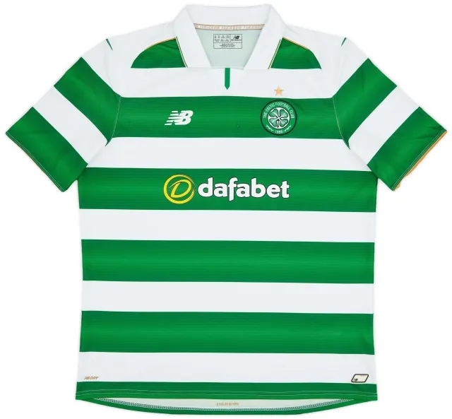 NewBalance 2016-17 Celtic Home Shirt - 9/10 - (XL)