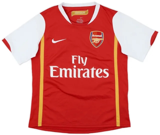 Nike 2006-08 Arsenal Home Shirt - 5/10 - (S.Boys)