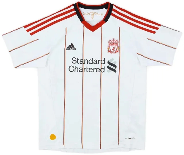 adidas 2010-11 Liverpool Away Shirt - 5/10 - (M.Boys)