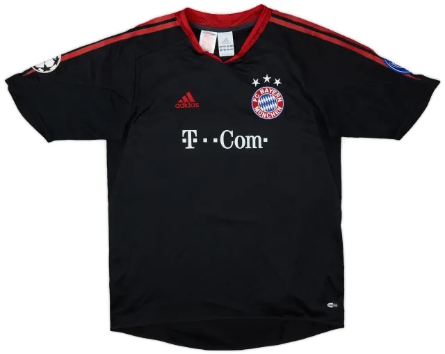 adidas 2004-05 Bayern Munich CL Shirt - 8/10 - (XL.Boys)