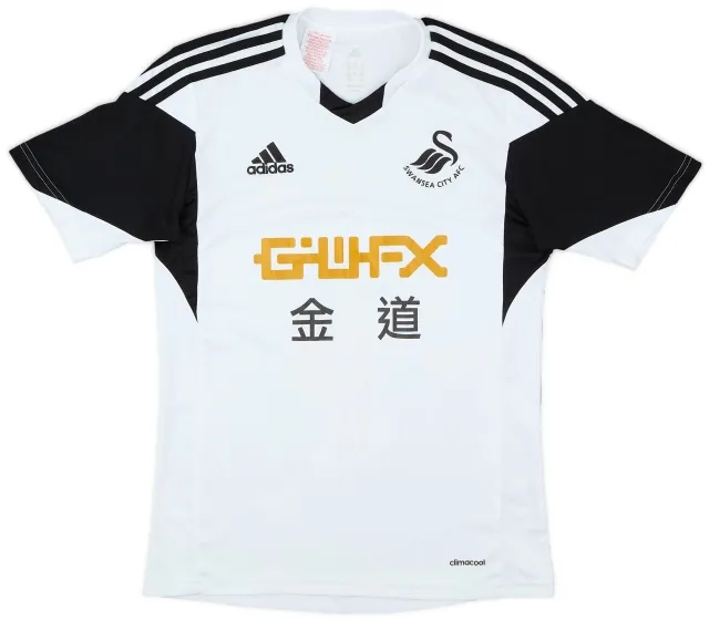 adidas 2013-14 Swansea Home Shirt - 6/10 - (XL.Boys)