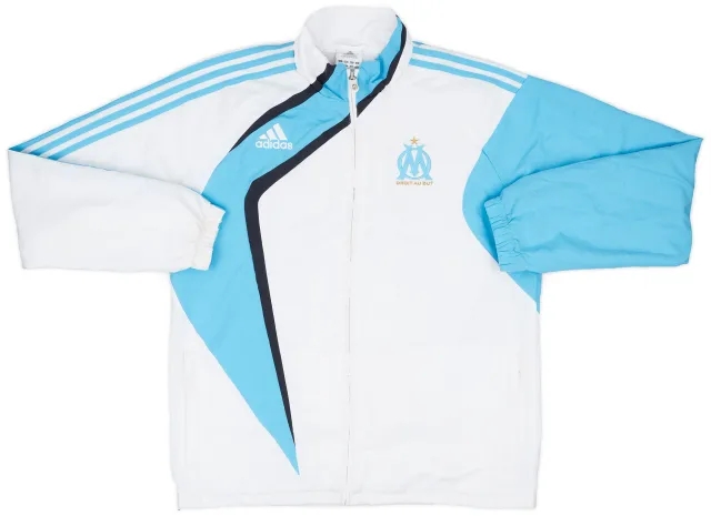 2009-10 Olympique Marseille adidas Track Jacket - 6/10 - (M/L)