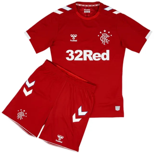 Hummel 2019-20 Rangers Third Full Kit - 9/10 - (S)