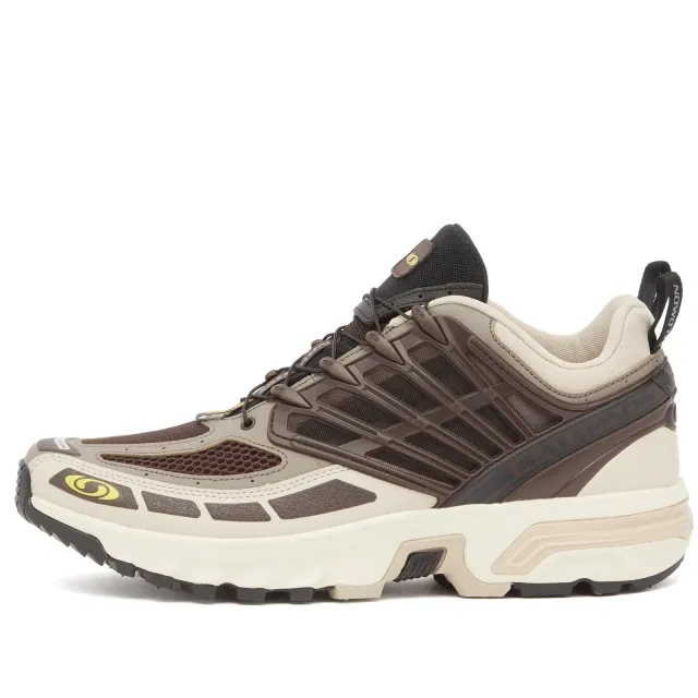 Salomon Men's Acs Pro Sneaker Black Coffee/Oxford Tan/Cress Green