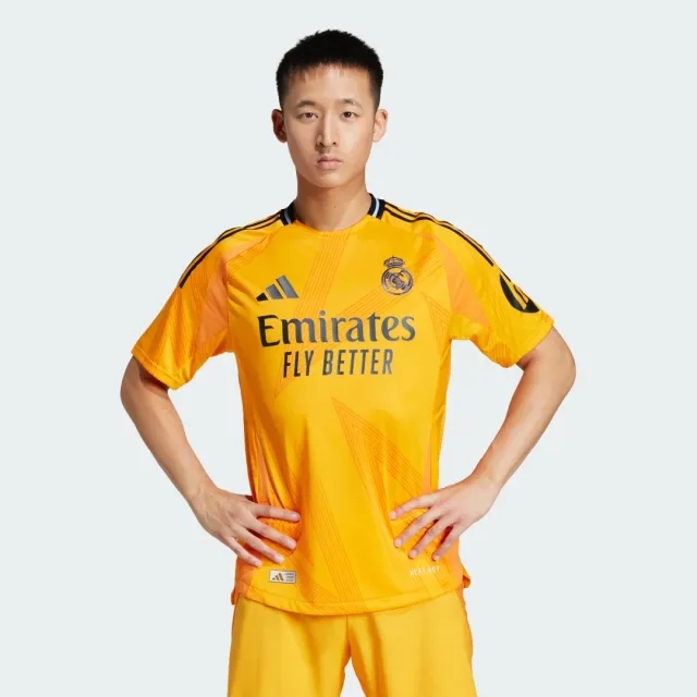 adidas Real Madrid Mens SS Player Issue Away Shirt 2024/25