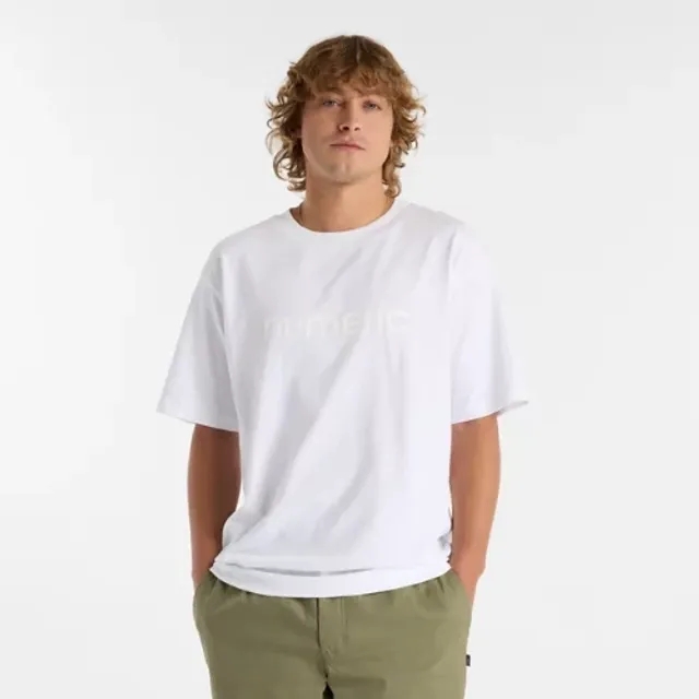 New Balance Men's Numeric Cotton T-Shirt in White