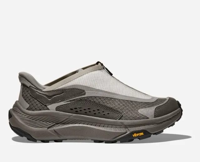 Hoka Project Transport Lifestyle Shoes In Stardust/Satellite Grey