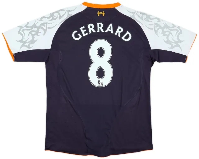 2012-13 Liverpool Third Shirt Gerrard #8 - 6/10 - (M)