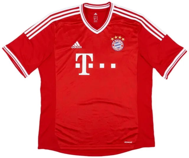 adidas 2013-14 Bayern Munich Home Shirt - 6/10 - (XL)