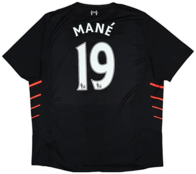 NewBalance 2016-17 Liverpool Away Shirt Mane #19 - 5/10 - (XXL)