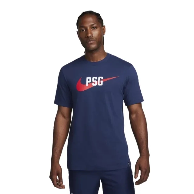 Nike - PSG Swoosh T-Shirt Blu Navy Official 2023 / 24