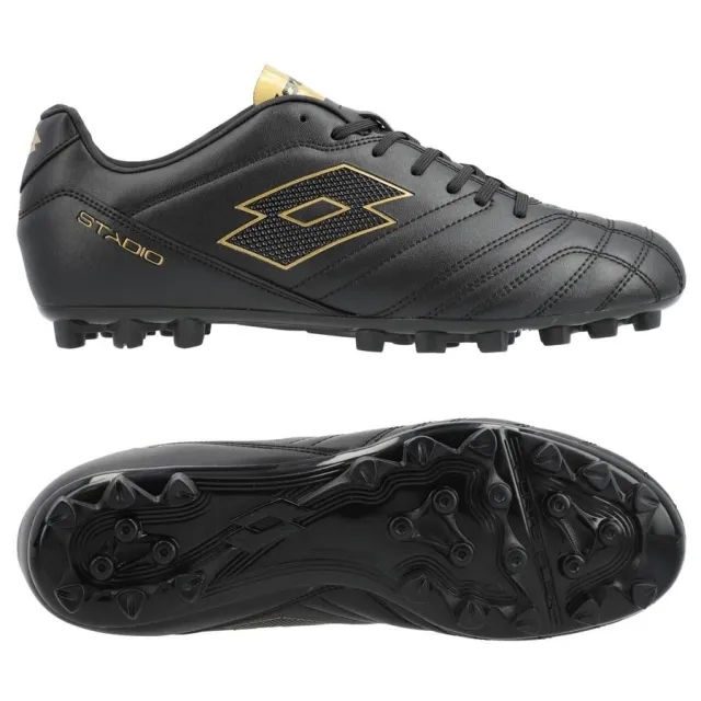 Lotto Stadio 705 Ag - Black/Light Platino - ['Black']