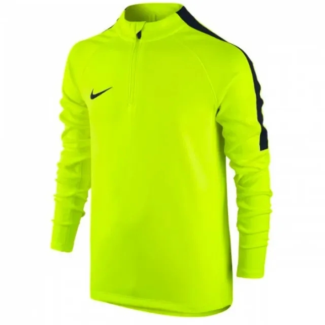 Nike - JUNIOR Felpa Dry Squad Giallo Fluo