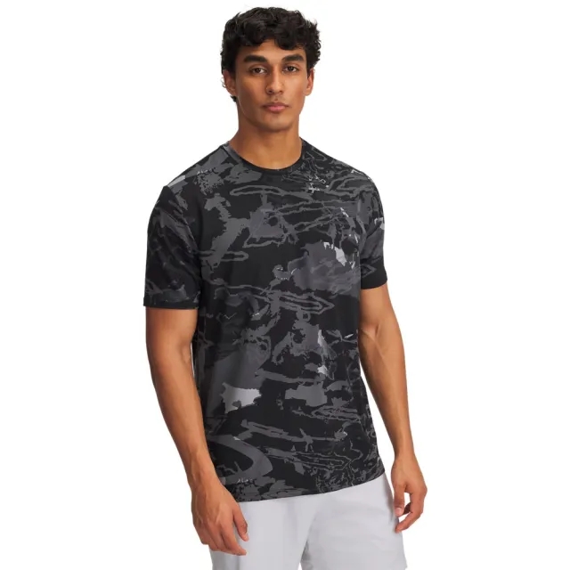Men's  Under Armour  Vanish Energy Printed Short Sleeve Black / Anthracite / Black XXL