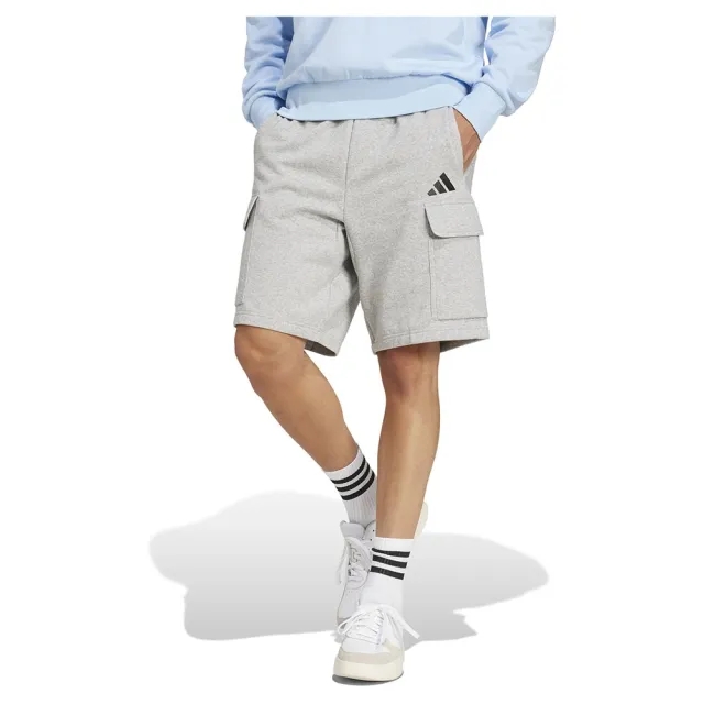 Adidas Essentials Feel Cozy Fleece Cargo Shorts