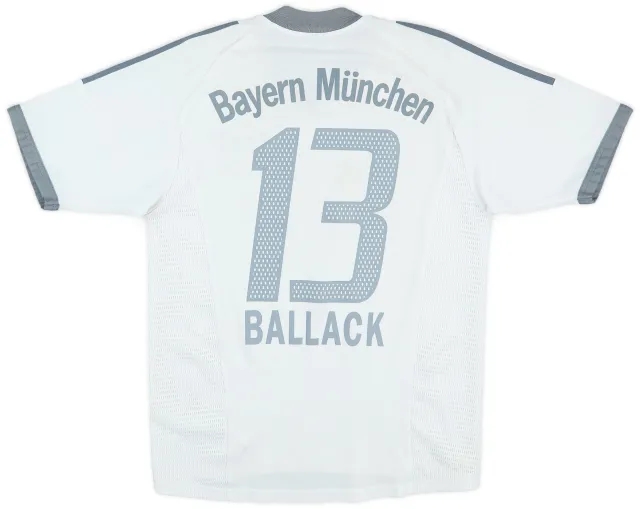 adidas 2002-03 Bayern Munich Away Shirt Ballack #13 - 6/10 - (S)