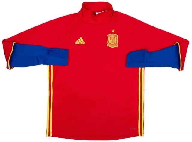 2015-16 Spain adidas Drill Top - 9/10 - (L)