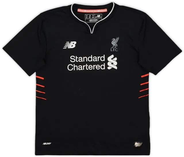 NewBalance 2016-17 Liverpool Away Shirt - 6/10 - (6-7 Years)