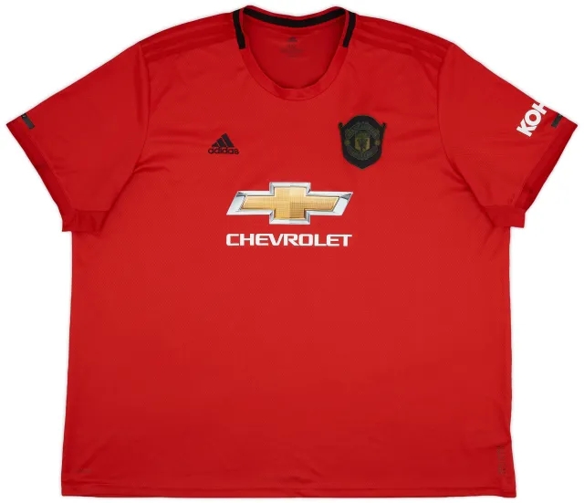 adidas 2019-20 Manchester United Home Shirt - 9/10 - (4XL)