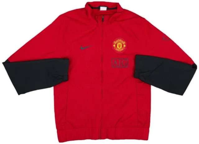 2009-10 Manchester United Nike Track Jacket - 10/10 - (S)