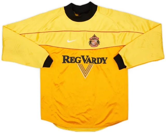 Nike 2001-02 Sunderland GK Shirt - 8/10 - (L.Boys)