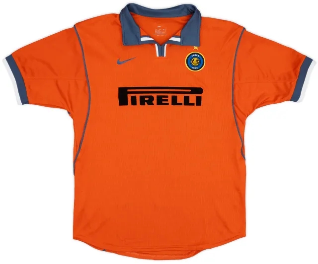 Nike 2000-01 Inter Milan Third Shirt - 9/10 - (XL.Boys)