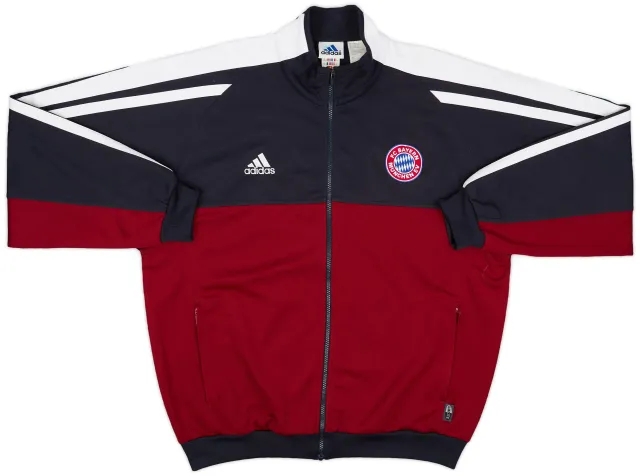 2001-02 Bayern Munich adidas Track Jacket - 8/10 - (XXL)
