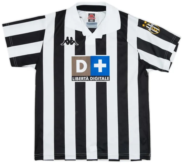 Kappa 1998-99 Juventus Basic Home Shirt - 9/10 - (XL.Boys)