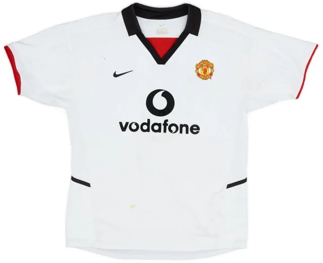 Nike 2002-03 Manchester United Away Shirt - 6/10 - (L.Boys)