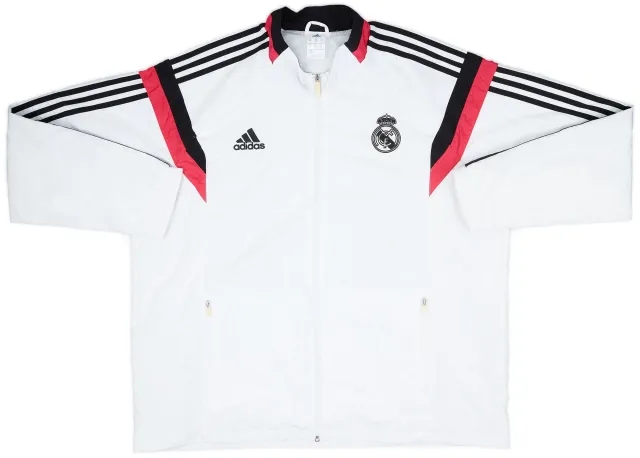 2014-15 Real Madrid adidas Track Jacket - 8/10 - (XXL)
