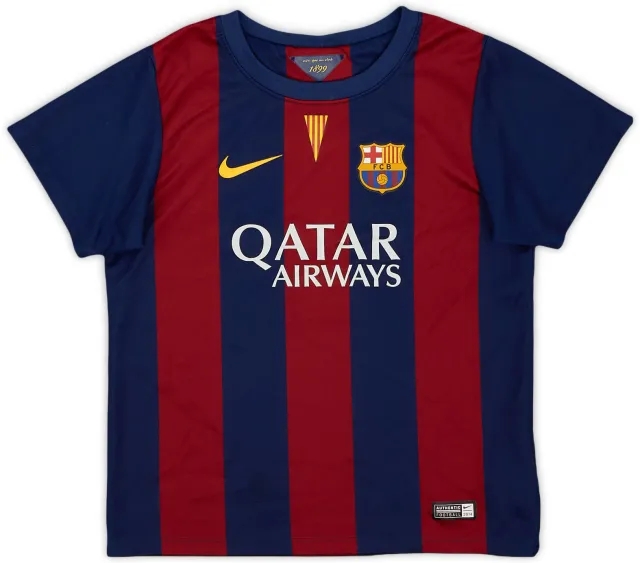 Nike 2014-15 Barcelona Home Shirt (5-6 Years)