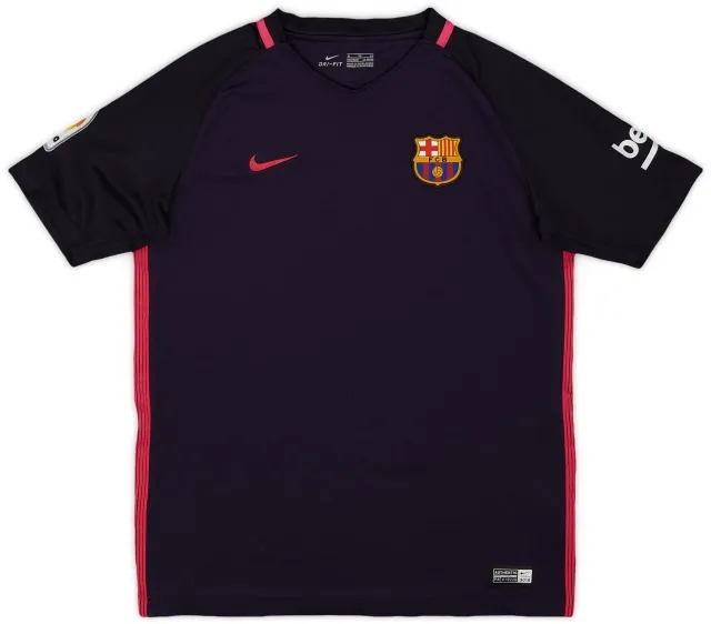 Nike 2016-17 Barcelona Away Shirt - 9/10 - (XL.Boys)