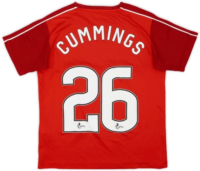 Umbro 2017-18 Rangers Away Shirt Cummings #26 - 9/10 - (M.Boys)