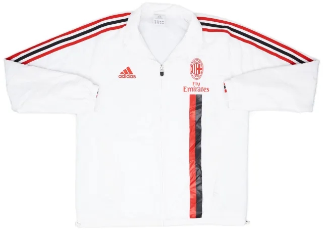 2011-12 AC Milan adidas Track Jacket - 8/10 - (L)