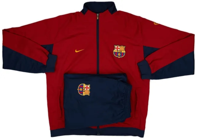 2003-04 Barcelona Nike Tracksuit - 9/10 - (L)