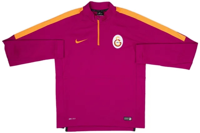 2014-15 Galatasaray Nike 1/4 Zip Drill Top - 8/10 - (M)