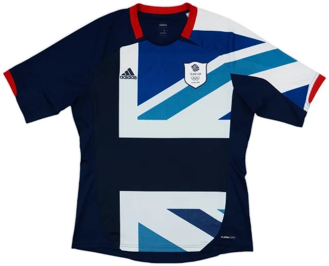 adidas 2012 Team GB Olympic Home Shirt - 9/10 - (L)