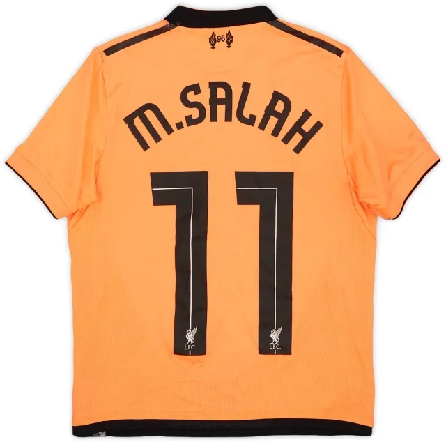 NewBalance 2017-18 Liverpool 125 Years Third Shirt M. Salah #11 - 5/10 - (M.Boys)