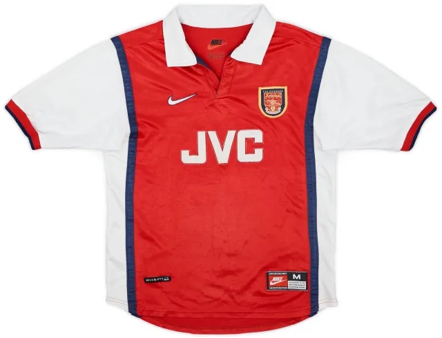 Nike 1998-99 Arsenal Home Shirt - 6/10 - (M.Boys)