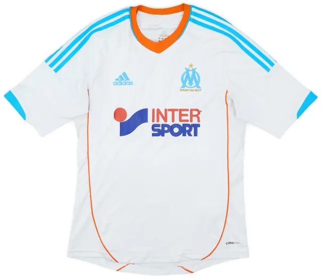 adidas 2012-13 Olympique Marseille Home Shirt - 5/10 - (S)