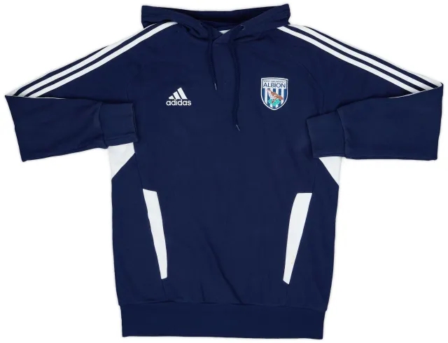 2011-12 West Brom adidas Hooded Sweat Top - 6/10 - (L)