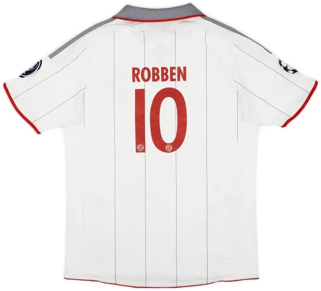 adidas 2009-10 Bayern Munich Third Shirt Robben #10 - 5/10 - (XL.Boys)