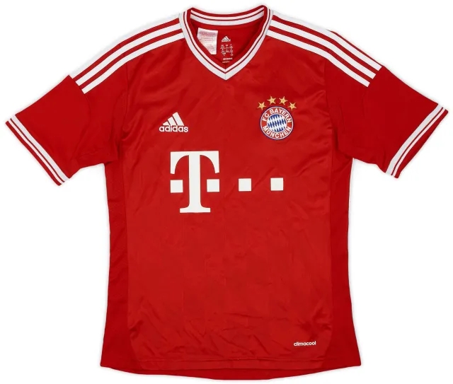 adidas 2013-14 Bayern Munich Home Shirt - 9/10 - (L.Boys)