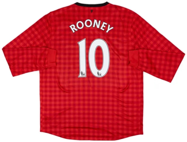 Nike 2012-13 Manchester United Home Shirt - 8/10 - (XL.Boys)