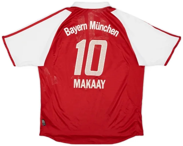 adidas 2003-04 Bayern Munich Home Shirt Makaay #10 - 4/10 - (XL.Boys)