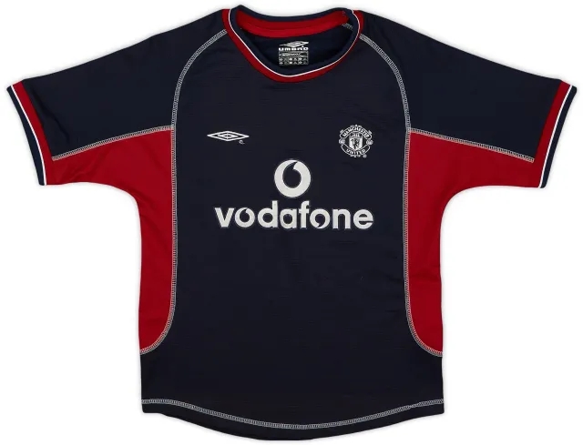 Umbro 2000-01 Manchester United Third Shirt - 7/10 - (S.Boys)