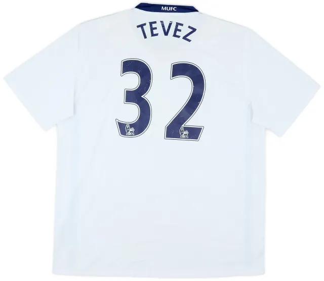 Nike 2008-10 Manchester United Away Shirt Tevez #32 - 5/10 - (XL)