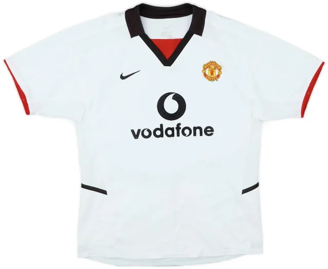 Nike 2002-03 Manchester United Away Shirt - 8/10 - (L.Boys)