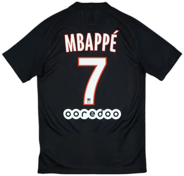 Nike 2019-20 Paris Saint-Germain Fourth Shirt Mbappe #7 - 7/10 - (S)