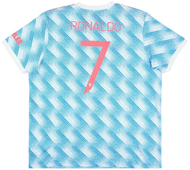 adidas 2021-22 Manchester United Away Shirt Ronaldo #7 - 10/10 - (XXL)